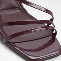 صندل پاشنه‌دار زنانه زرشکی آلدو ATLANTICUS – ALDO