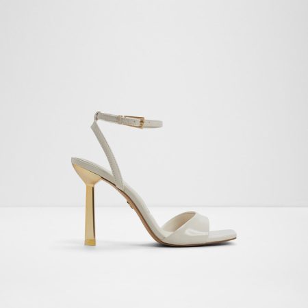 صندل پاشنه‌دار زنانه سفید آلدو ILLUSTRIOUS – ALDO