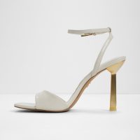 صندل پاشنه‌دار زنانه سفید آلدو ILLUSTRIOUS – ALDO