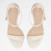 صندل پاشنه‌دار زنانه سفید آلدو JACYNTHE – ALDO