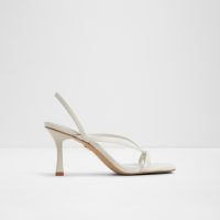 صندل پاشنه‌دار زنانه سفید آلدو RIVA – ALDO