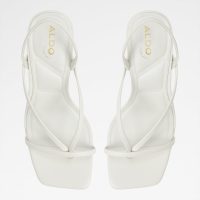 صندل پاشنه‌دار زنانه سفید آلدو RIVA – ALDO