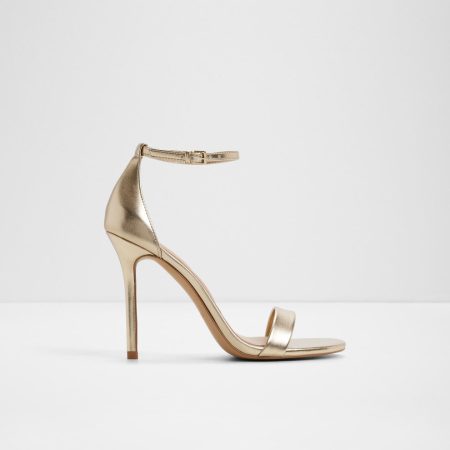 صندل پاشنه‌دار زنانه طلایی آلدو JACYNTHE – ALDO