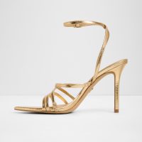 صندل پاشنه‌دار زنانه طلایی آلدو SOLANIA – ALDO