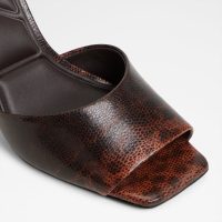 صندل پاشنه‌دار زنانه قهوه‌ای آلدو KAIASIEN – ALDO