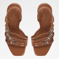 صندل پاشنه‌دار زنانه قهوه‌ای آلدو XARA – ALDO
