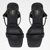 صندل پاشنه‌دار زنانه مشکی آلدو AUSTORAI – ALDO