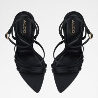 صندل پاشنه‌دار زنانه مشکی آلدو SOLANIA – ALDO