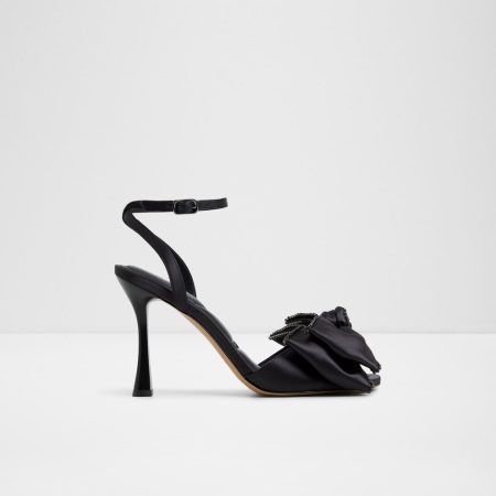 صندل پاشنه‌دار زنانه مشکی آلدو TINSEL – ALDO
