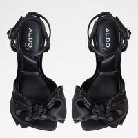 صندل پاشنه‌دار زنانه مشکی آلدو TINSEL – ALDO