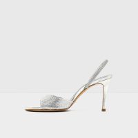 صندل پاشنه‌دار زنانه نقره‌ای آلدو AITANA-TR – ALDO