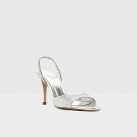 صندل پاشنه‌دار زنانه نقره‌ای آلدو AITANA-TR – ALDO