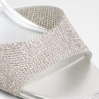 صندل پاشنه‌دار زنانه نقره‌ای آلدو ANDYANA – ALDO