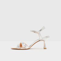 صندل پاشنه‌دار زنانه نقره‌ای آلدو HENRIETTA-TR – ALDO