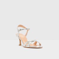 صندل پاشنه‌دار زنانه نقره‌ای آلدو HENRIETTA-TR – ALDO