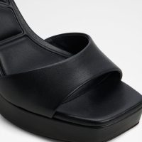 صندل پاشنه‌دار پلتفرم زنانه مشکی آلدو ELEONIA – ALDO