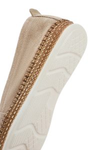 لوفر زنانه بژ بند دار جیر راحتی دری مد