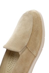 لوفر زنانه بژ بند دار جیر راحتی دری مد