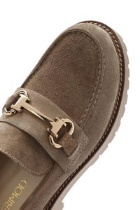 لوفر زنانه بژ بند دار جیر راحتی دری مد