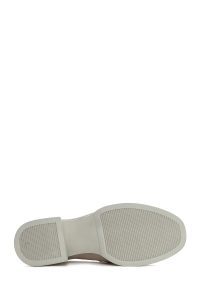 لوفر زنانه بژ بند دار پاشنه بلند جیر دری مد