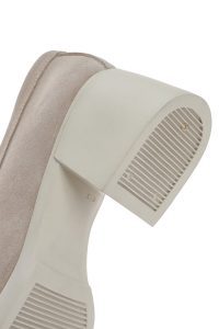 لوفر زنانه بژ بند دار پاشنه بلند جیر دری مد