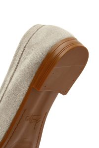 لوفر زنانه بژ جیر راحتی دری مد