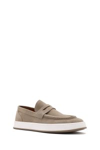 لوفر مردانه جیر بژ مدل ماکازین دری مد