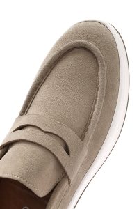 لوفر مردانه جیر بژ مدل ماکازین دری مد