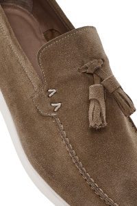 لوفر مردانه جیر بژ پاپیونی روزمره دری مد