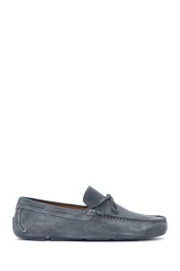 لوفر مردانه جیر سرمه‌ای دری مد