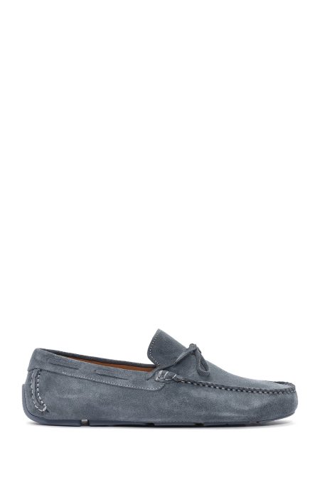 لوفر مردانه جیر سرمه‌ای دری مد