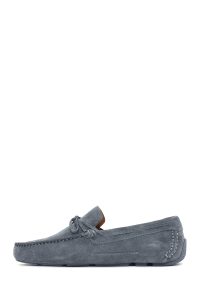 لوفر مردانه جیر سرمه‌ای دری مد