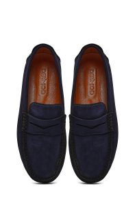 لوفر مردانه نوبوک سرمه‌ای روزمره دری مد