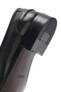 لوفر مردانه چرم مشکی دری مد