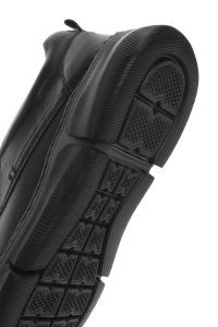 لوفر مردانه چرم مشکی راحتی دری مد