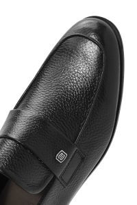 لوفر مردانه چرم مشکی روزمره دری مد