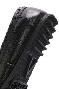 لوفر مردانه چرم مشکی روزمره دری مد