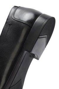 لوفر مردانه چرم مشکی روزمره دری مد