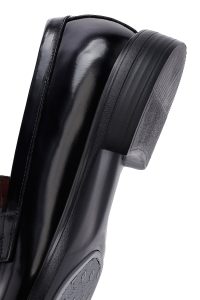 لوفر مردانه چرم مشکی کلاسیک دری مد