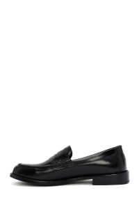 لوفر چرم مشکی زنانه دری مد