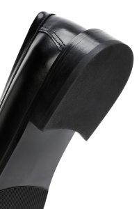 لوفر چرم مشکی زنانه دری مد