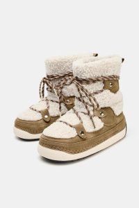 نیم بوت زنانه ترکیبی کالکشن اسکی زارا – ZARA