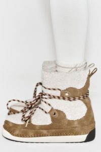 نیم بوت زنانه ترکیبی کالکشن اسکی زارا – ZARA