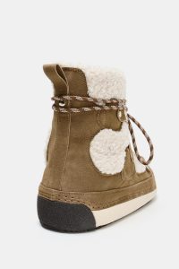 نیم بوت زنانه ترکیبی کالکشن اسکی زارا – ZARA