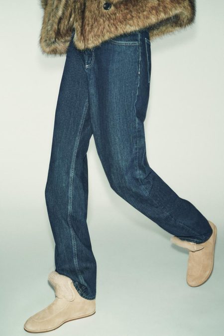 نیم بوت زنانه جیر اسپلیت تخت زارا – ZARA