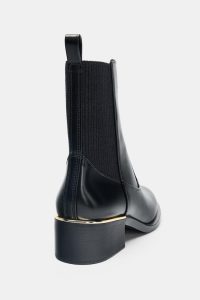 نیم بوت زنانه پاشنه‌دار زارا – ZARA