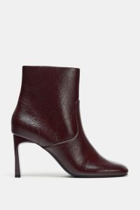 نیم بوت زنانه پاشنه‌دار پنجه گرد زارا – ZARA