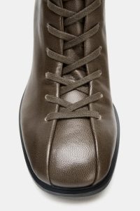 نیم بوت زنانه چرم بندی زارا – ZARA