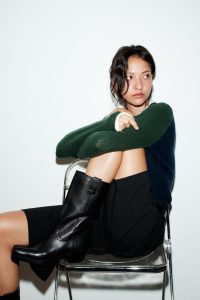 نیم بوت زنانه چرم کابویی زارا – ZARA