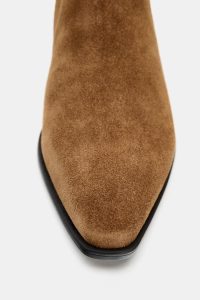 نیم بوت زنانه چلسی جیر اسپلیت زارا – ZARA